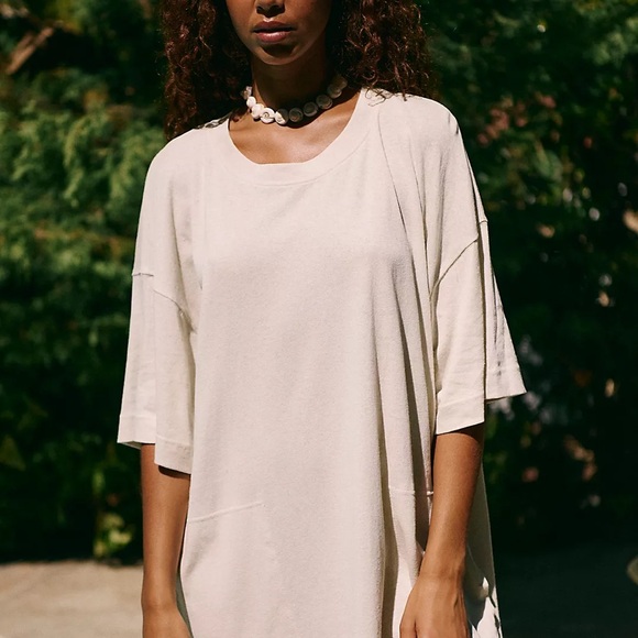 Free People Cream Mini Dress - Picture 4 of 11